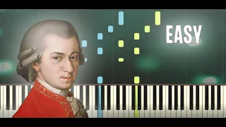 Mozart | Eine kleine Nachtmusik | Easy Piano tutorial | Synthesia