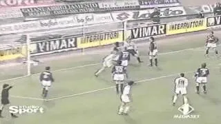 Serie A 1997-1998, day 20 Bologna - Bari 4-3 (2 Kolyvanov, 2 R.Baggio, Mangone o.g., Volpi, Bressan)