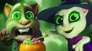 SPOOKY ANGELA! | Talking Tom Shorts | Cartoons for Kids | WildBrain Kids