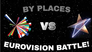 EUROVISION BATTLE! | BY PLACES (2019 VS 2021)