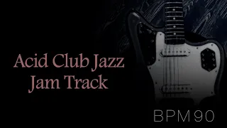 Acid Club Jazz Backing Track in F Minor ( F Dorian ) / Solo Start 1:16~