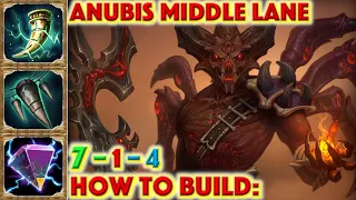 SMITE: HOW TO BUILD ANUBIS - Anubis Mid Build + Guide (Smite Season 7) Demonic Pact skin #Smite