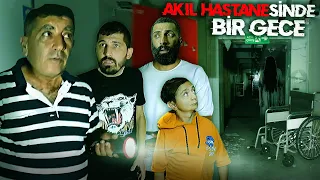 TERK EDİLMİŞ AKIL HASTANESİNDE BİR GECE !! (Paranormal olaylar)@SefaKndr @emregull