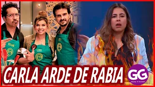 FUERTE ENVIDIA DE CARLA GIRALDO A LISS PEREIRA POR NO PODERLA SACAR DE MASTERCHEF CELEBRITY