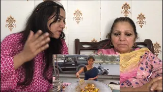 Indian Mother selling food on Road side  For Her Children Fee 😲 || Pakistani Reaction