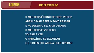 Deus excelso - CIAS (Projeção)