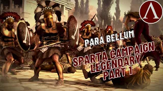 Total War: Rome II - Sparta Legendary Campaign - Part 1 (Para Bellum)