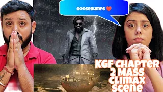 KGF Chapter 2 Rocky Death Climax Scene Reaction | Yash | Prashanth Neel |