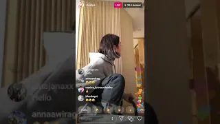 Dua Lipa - crying at her insta live because of 2 Grammy nominations!!