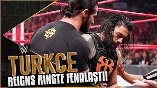 RAW Türkçe Çeviri | Roman Reigns Ringte Fenalaştı! YÜREKLER AĞIZA GELDİ!!!