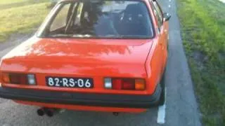 Opel Ascona B turbo C20LET soft launch