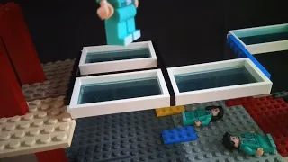 lego squid game glass bridge ep 6