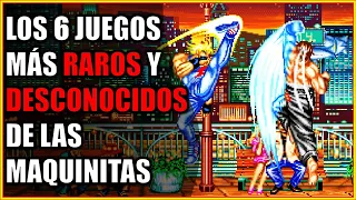 Los 6 Juegos más RAROS y DESCONOCIDOS de las Maquinitas