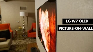 LG W7 Wallpaper OLED Picture-on-Wall