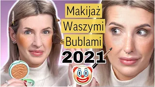 WASZE BUBLE 2021 w Akcji!- Wyglądam jak Clown w Nowy Rok🤡- Banana Beauty to Horror!