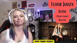 Floor Jansen - Alone(Heart Cover) | Reaction