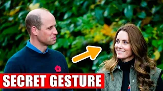 NOBODY NOTICED IT! PRINCESS CATHERINE'S SECRET GESTURE TO PRINCE WILLIAM HAS BEEN REVEALED