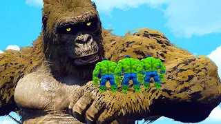 The Hulk vs King Kong