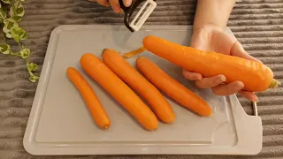 Do you have Carrot Make this delicious dessert in a minute with few ingredients! 💯