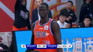 【CBA 33 Rounds】Thon Maker vs NanJing(南京) 31 pts 12 rebs 3 asts 2 stls 2 blks Highlights