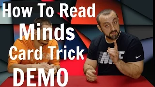 How to Read Minds Card Trick Demo - Card Tricks Revealed