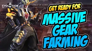 GET READY FOR MASSIVE GEAR FARMING | ETERNAL EVOLUTION