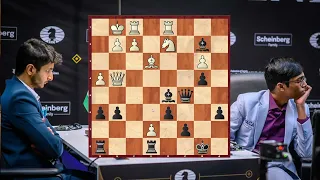 Novinka v zahájení, dvojice střelů, aktivita a pěkná výhra Ananda z Prahy - turnaj kandidátů 3.kolo