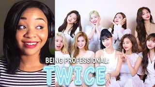 Reaction to 'TWICE being professional artist for 8 minutes' - WOW!!!