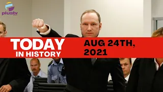 Killer In Norway Massacre Sentenced | TODAY IN HISTORY