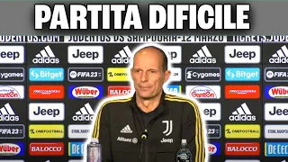 Conferenza stampa JUVE-SAMPDORIA - Allegri: ''Dobbiamo prenderci il secondo posto''