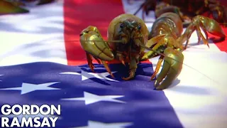 Gordon Ramsay Shows How To Catch & Cook Crayfish