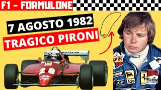 Didier Pironi Tribute. Incidente Germania 1982 e morte offshore 1987