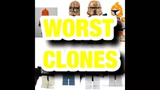 Top 5 Worst LEGO Clone Troopers of All Time