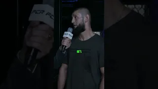 Khamzat Chimaev On Leon Edwards Knocking Out Kamaru Usman #shorts