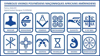 Symboles Nordiques Polynésiens Maçonniques Africains Amérindiens