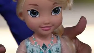 Disney's Frozen Sing With Me Elsa w/ Light-up Dress & Necklace on QVC