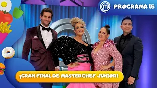 Programa 15: ¡Emocionante e intensa final! | MasterChef Junior 2022