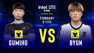 GuMiho vs. ByuN - IEM SC2 Katowice 2024 - Round of 12