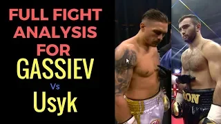 Oleksandr Usyk vs Murat Gassiev Full fight Breakdown, Analysis and Prediction