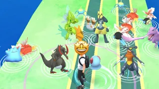 Unbelievable! found Too many rares + shinies at Pokemon go heaven (Pokemon go)