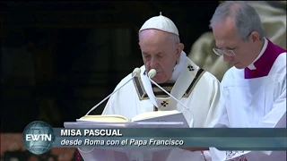 Domingo de Pascua 2020–Misa de Pascua y Bendición Urbi et Orbi con el Papa Francisco