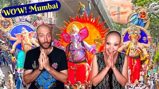 Lord Ganesh Chaturthi Mumbai REACTION | Hindu Festival