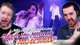 ''MAN IN THE MIRROR'' Michael Jackson Reaction - LIVE in Bucharest - Dangerous Tour 1992