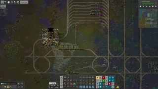 [Factorio] Space Elevator doing its thing