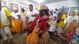 Festejo para a Cabocla Mariana - Terreiro de Santa Bárbara - Umbanda - Amapá - Amazonia - Brasil