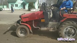 Боронуємо городи, трясемо гній, трактор Іванович в роботі, 24 сотих