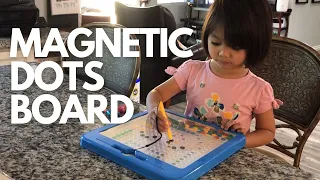 Large Magnetic Dots Board for Kids