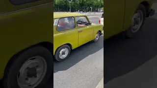 Communist Trabant cars reactivated as tourist attraction in Berlin - 36 cu in - 26 hp