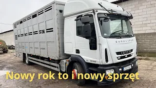 #1 Nowy Nabytek 2023 - samochód do przewozu zwierząt IVECO. Siatka i folia rolnicza w sprzedaży!