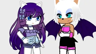 Rarity meets Rouge the Bat ✨ || Meme || Original Concept